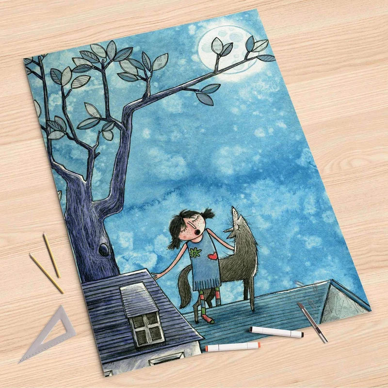 Folienbogen (80x120 cm) - Design: Nocturnal Pleasure