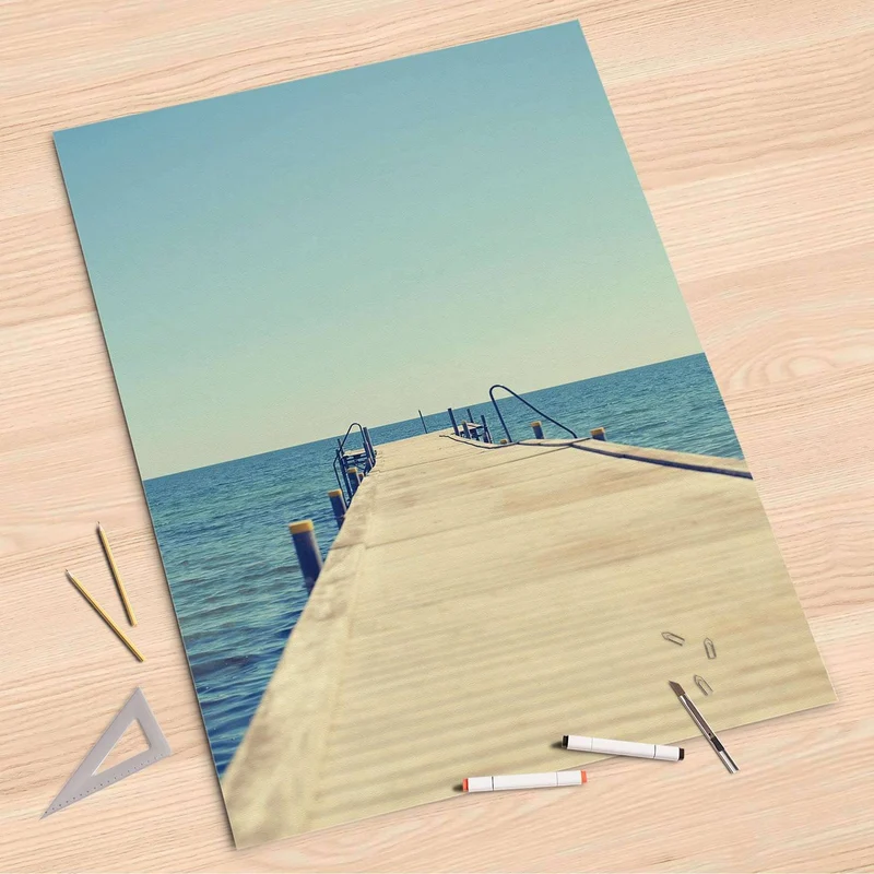 Folienbogen (80x120 cm) - Design: Neustart