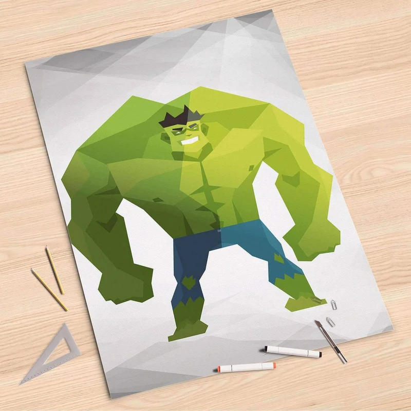 Folienbogen (80x120 cm) - Design: Mr. Green