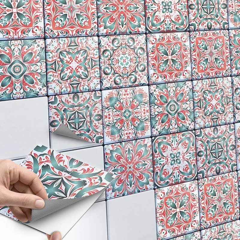 Fliesenaufkleber Set für Küche & Bad - Design: Mexican Tiles