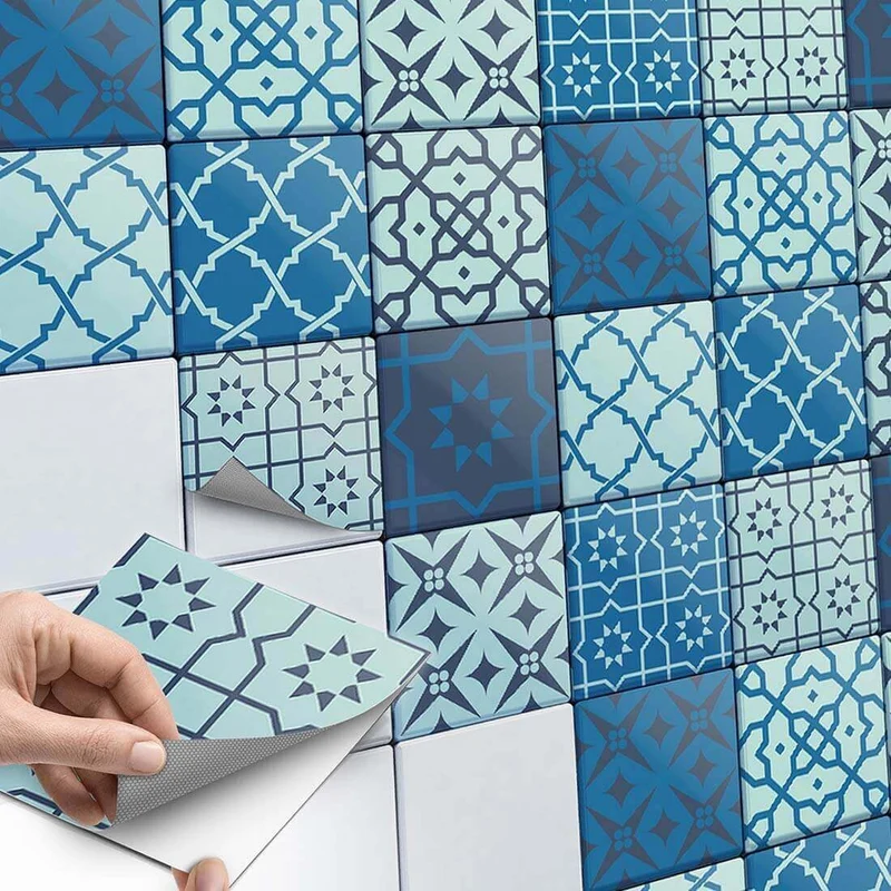 Fliesenaufkleber Set für Küche & Bad - Design: Ornament
