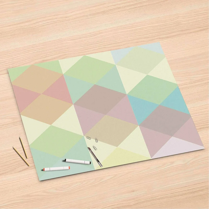 Folienbogen (120x80 cm) - Design: Melitta Pastell Geometrie