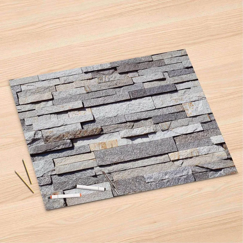 Folienbogen (120x80 cm) - Design: Granit-Wand