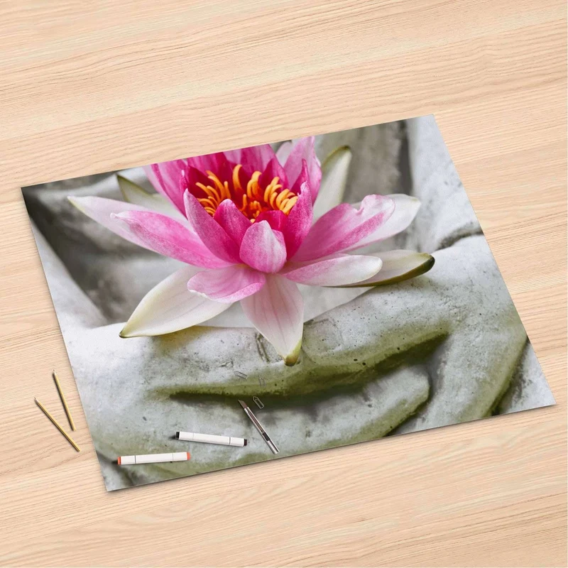 Folienbogen (120x80 cm) - Design: Flower Buddha