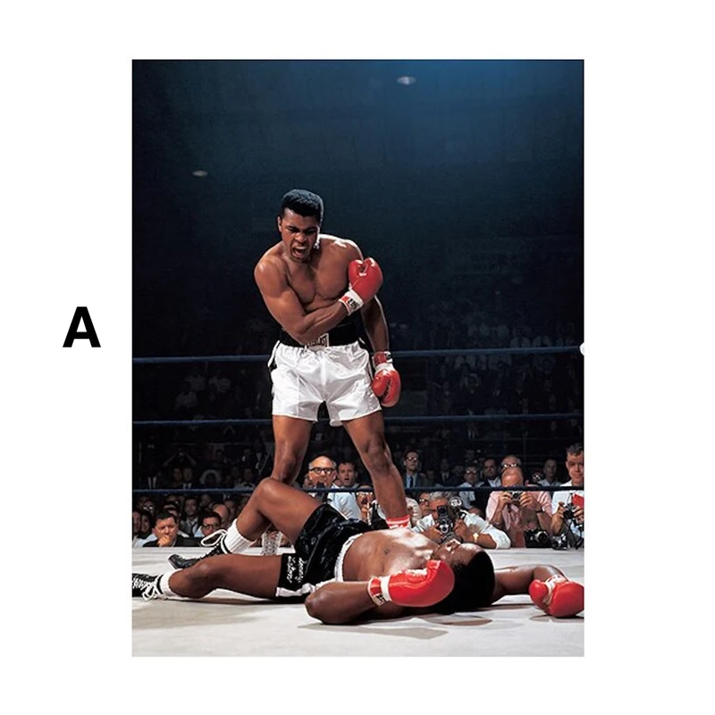 Poster Boxer Muhammad Ali Größter aller Zeiten in verschiedenen Farben als Deko Print ohne Rahmen