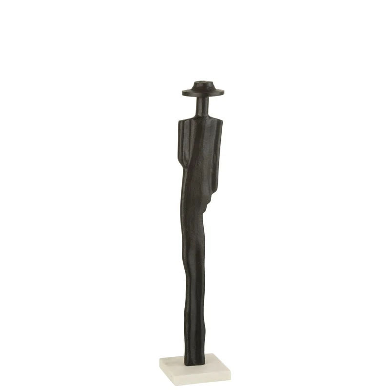 Figur Gentleman – Zeitlose Eleganz für Ihr Zuhause aus Alu & Marmor