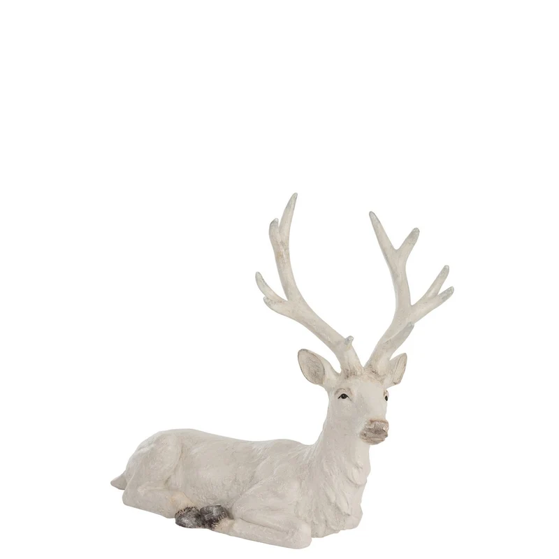 Liegende Hirschfigur XL Größe