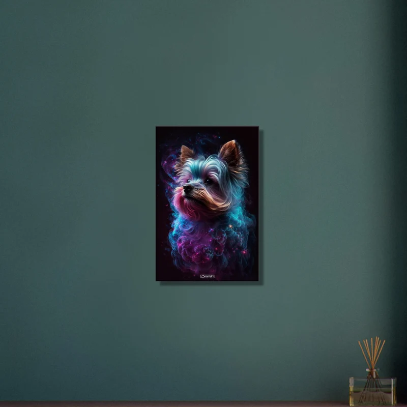 Nebula Yorkshire Terrier Portrait