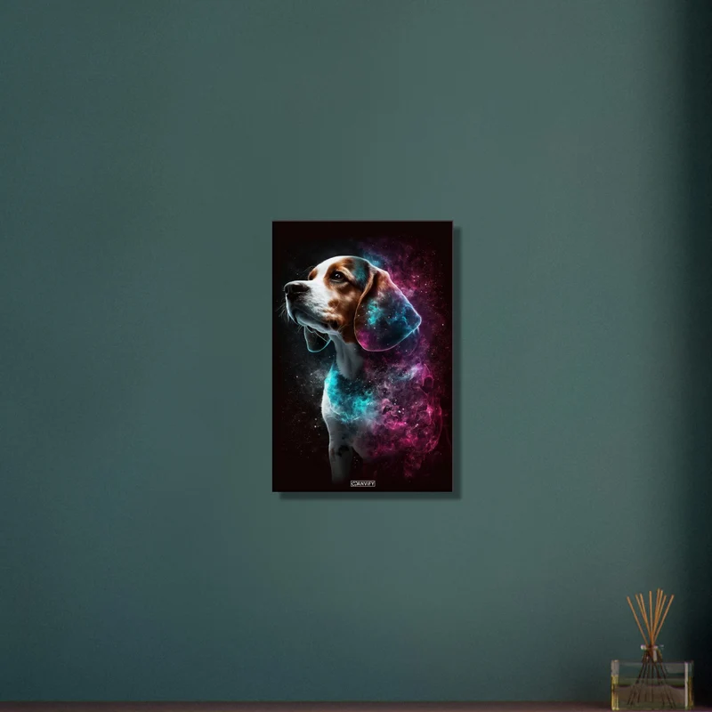 Nebula Beagle Portrait