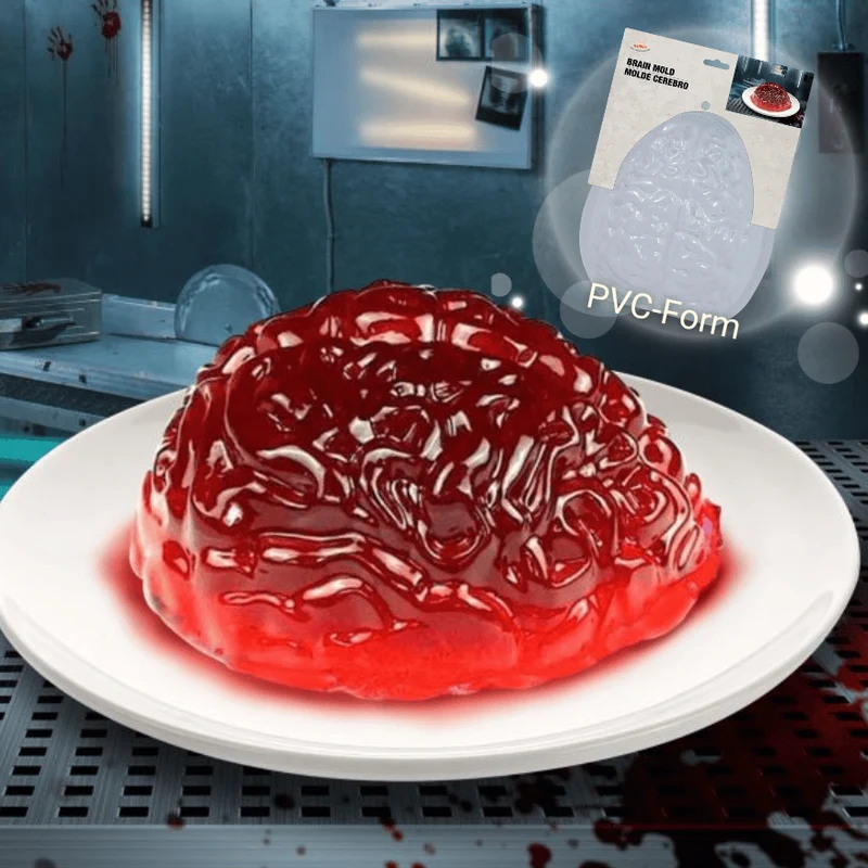 Blutige Dessertformen für Wackelpudding – Herz & Hand