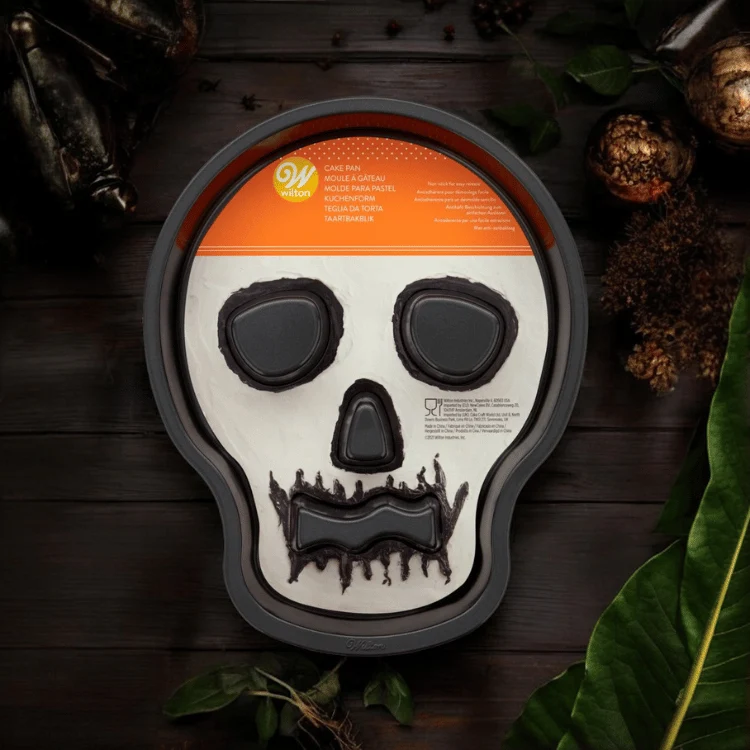 Backform Totenkopf – Halloween-Kuchenform