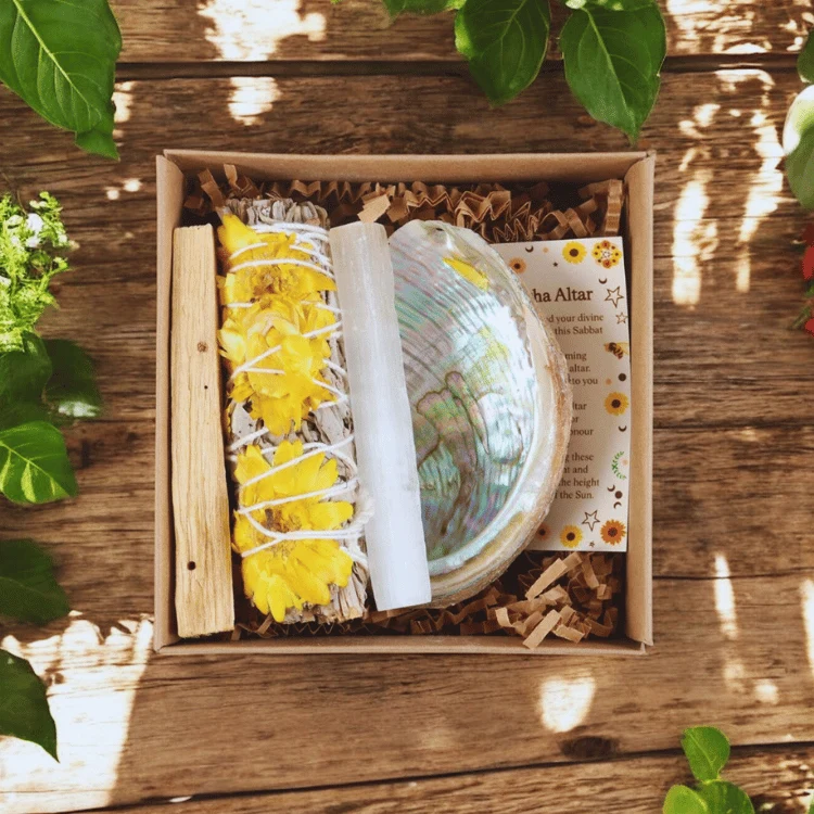 Litha Ritual Set – Magie für den Sommer Räucherkit