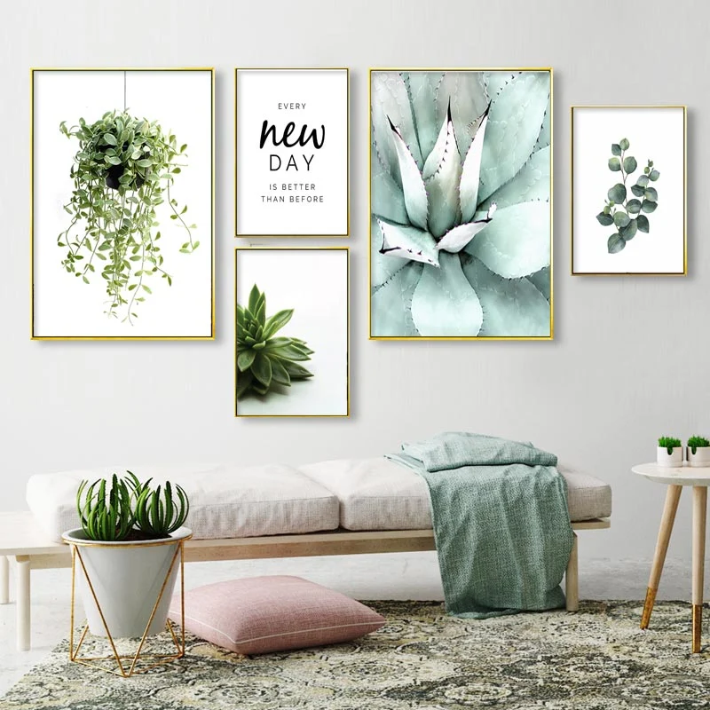 Eucalyptus & Succulent Prints
