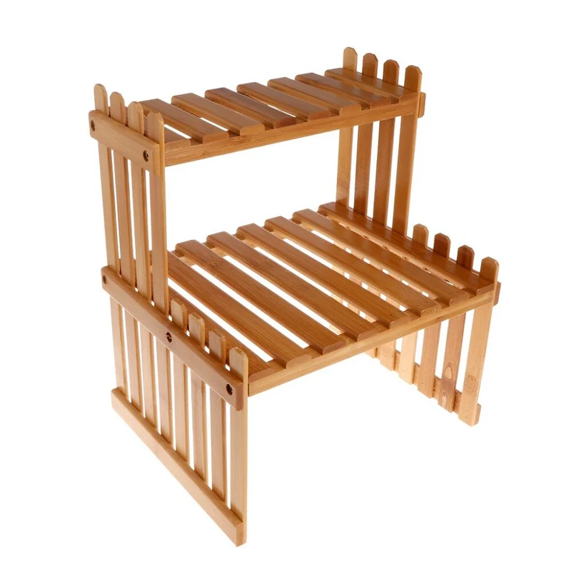 Bamboo Plant Stand