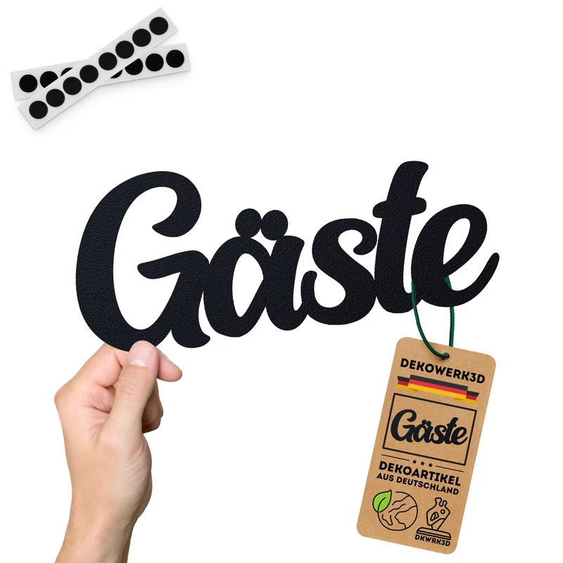 Gäste Türschild