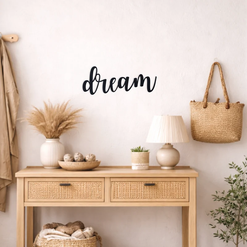 Dream elegant Schild