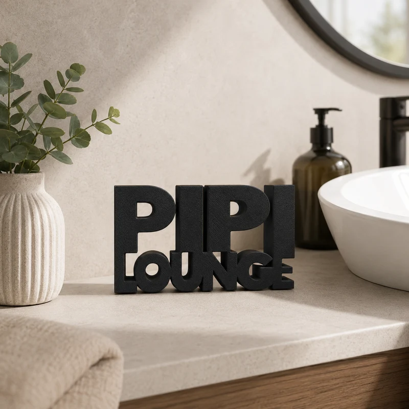 Pipi Lounge Aufsteller
