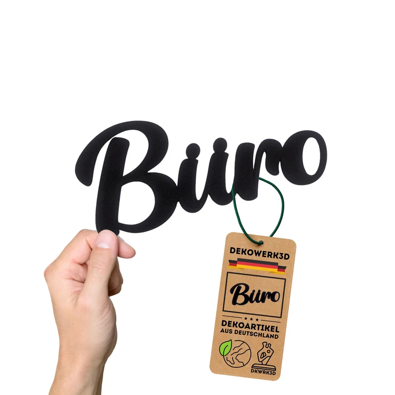 Büro Türschild