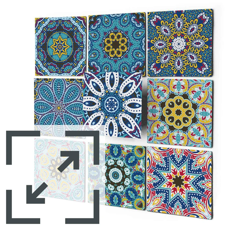 Eigene Größe - Fliesenaufkleber Set - Design: 1001 Nacht
