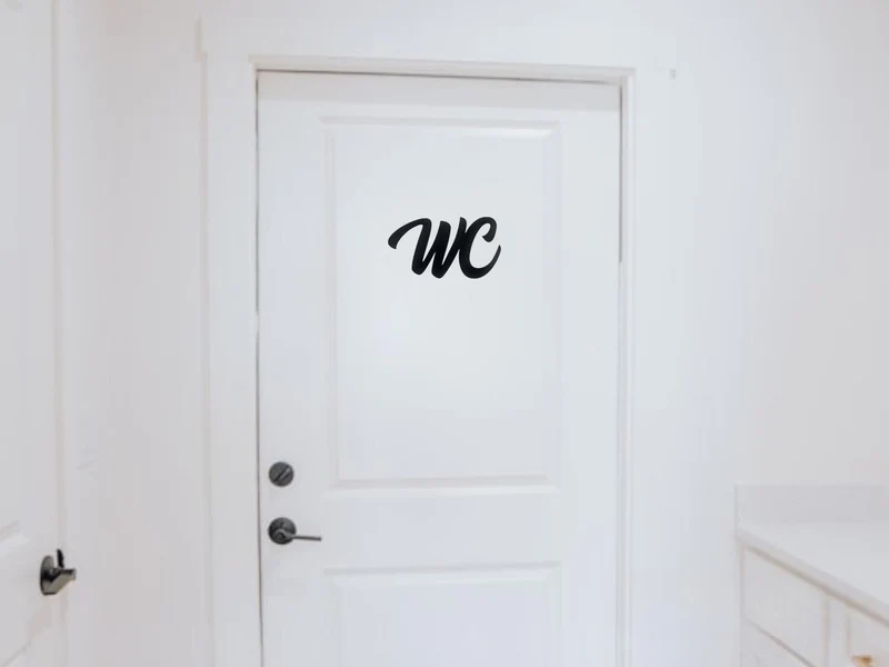 WC Türschild