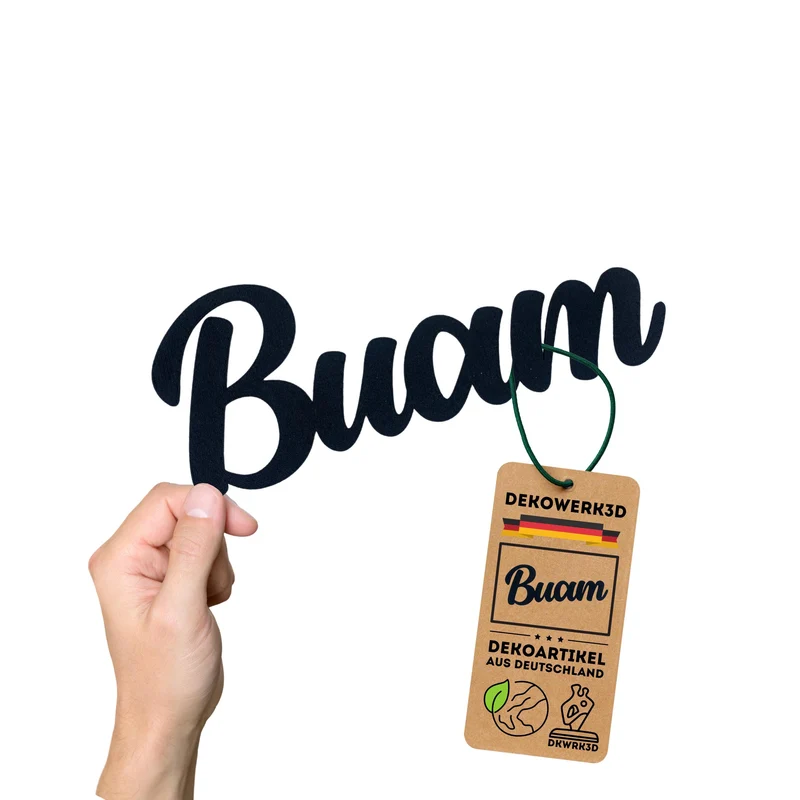 Buam Türschild