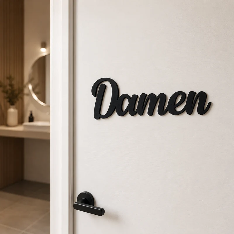 Damen Türschild