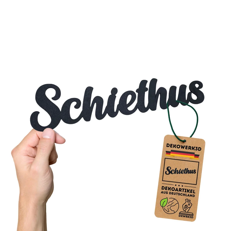 Schiethus Türschild