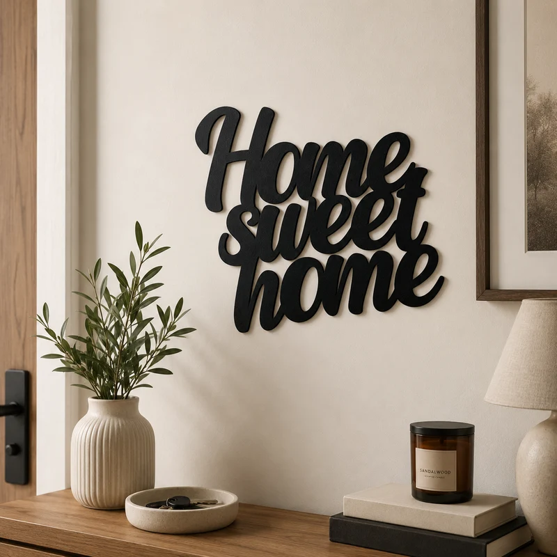 Home sweet home Schild