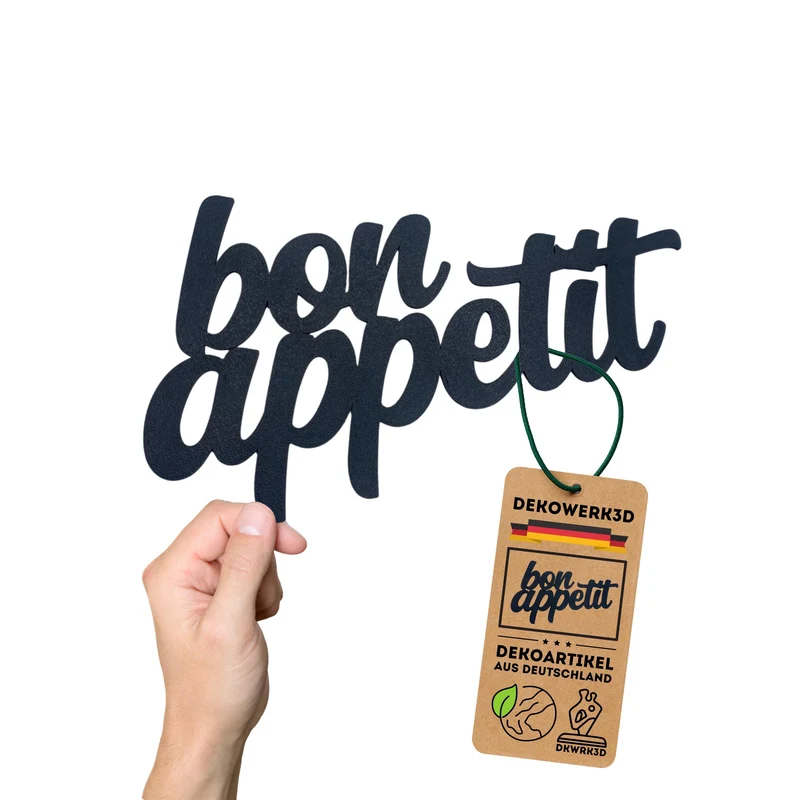 Bon Appetit Schild