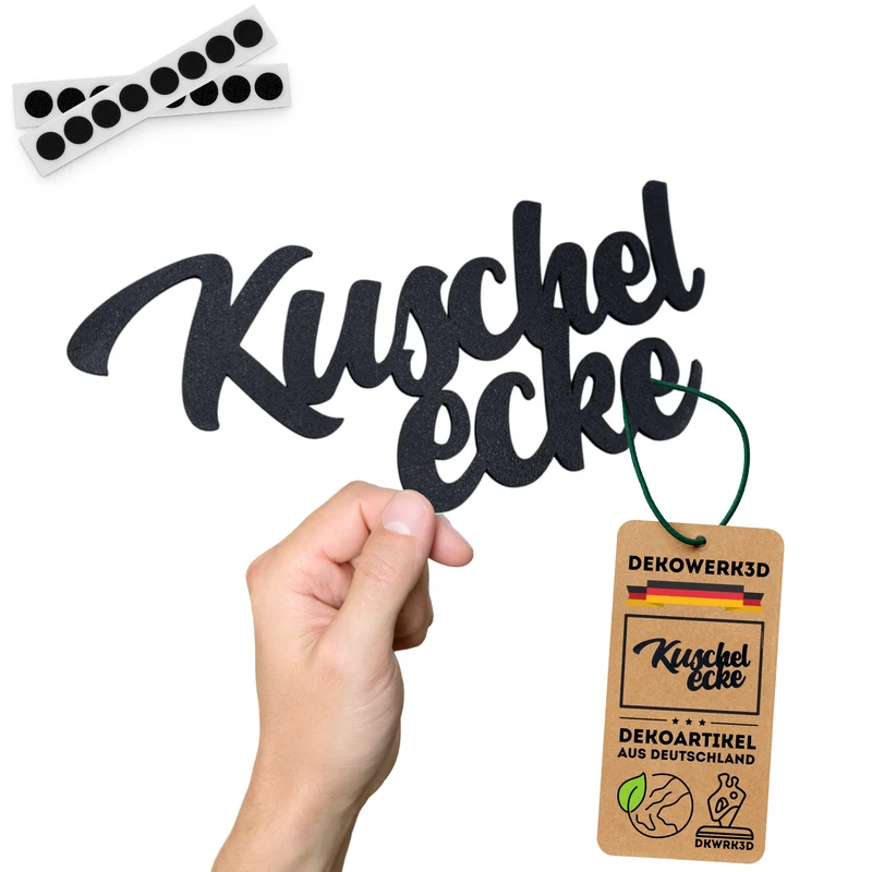 Kuschelecke Schild