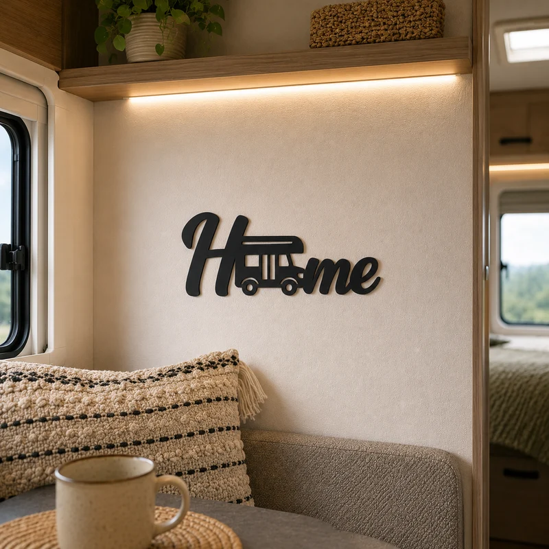 Home Schild Camper