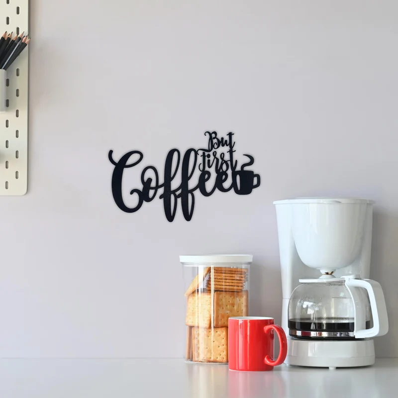 But first Coffee Schild