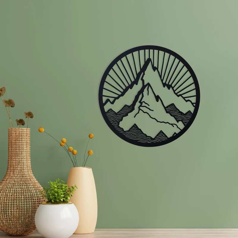 Berge Schild