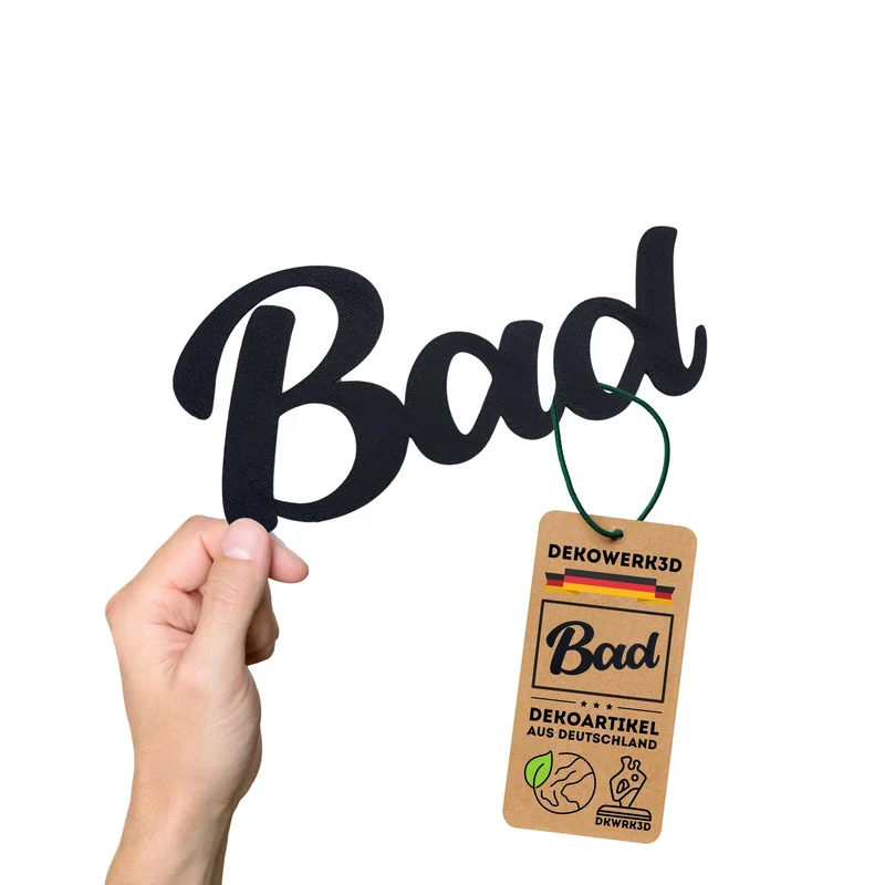 Bad Türschild