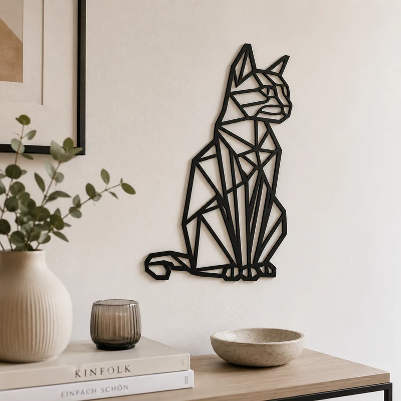 Katze Schild