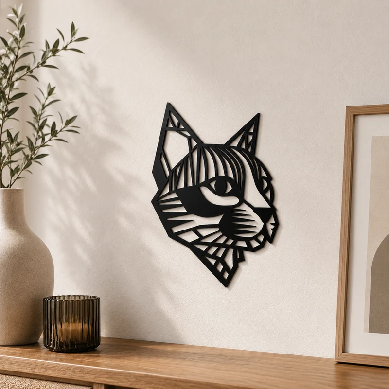 Katze Schild