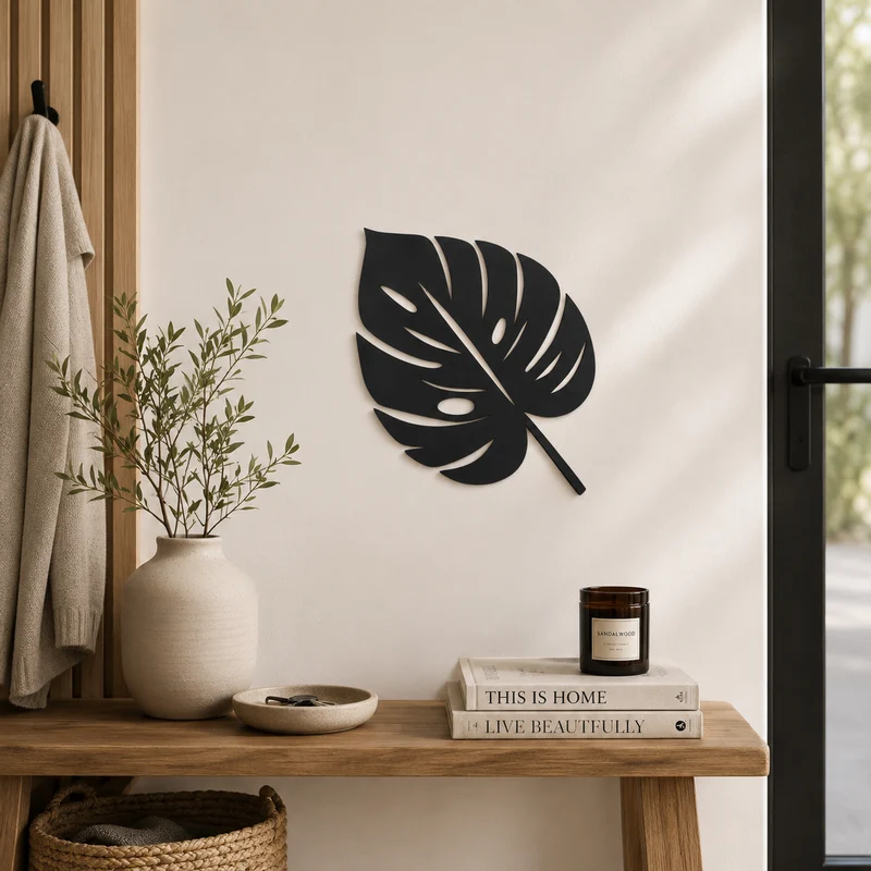 Monstera Schild