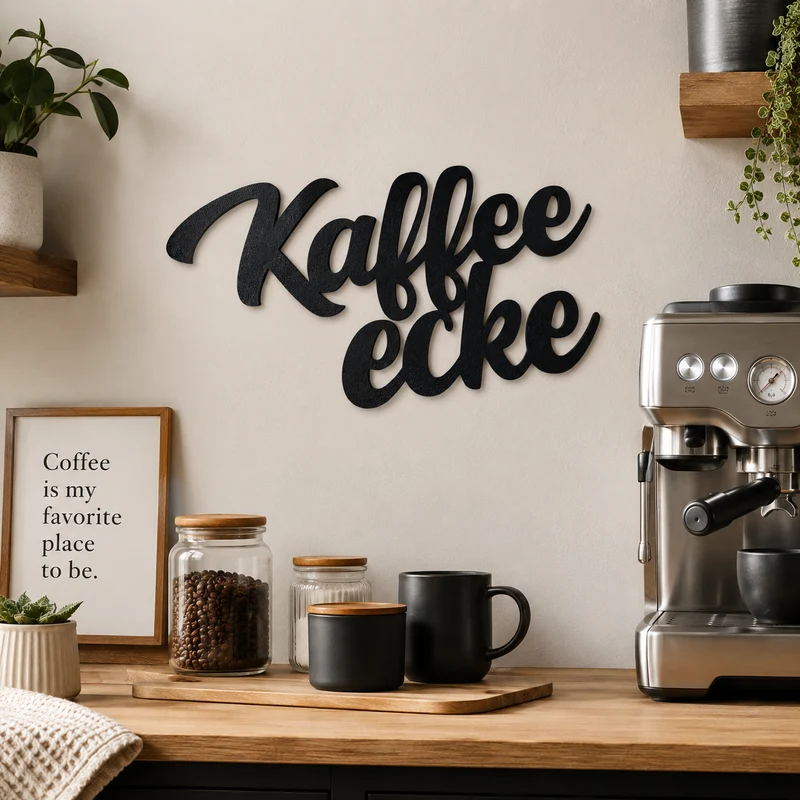 Kaffeeecke Schild