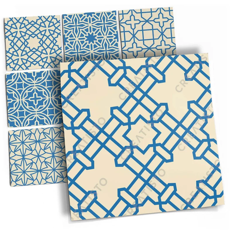 Musterfolie Fliesenaufkleber Set - Design: Pattern Design