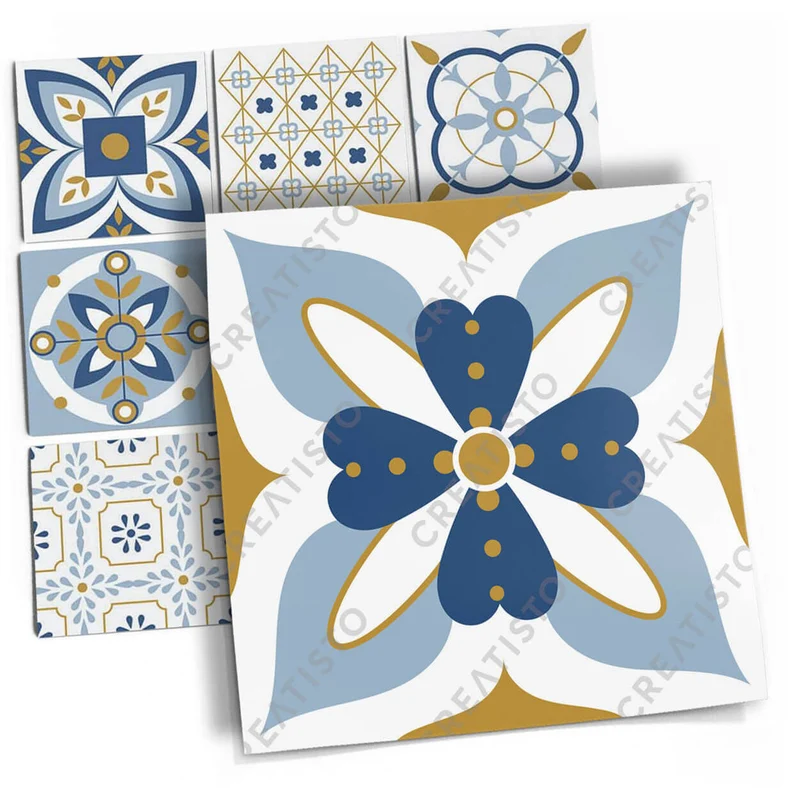 Musterfolie Fliesenaufkleber Set - Design: Austin