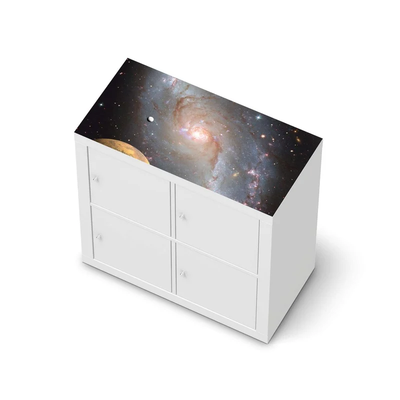 Möbelfolie IKEA Kallax Regal [oben] - Design: Milky Way