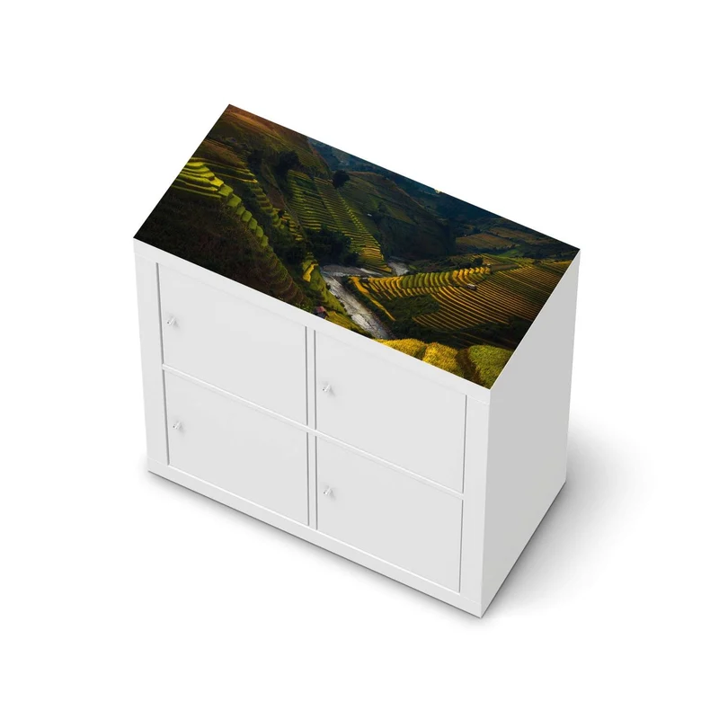 Möbelfolie IKEA Kallax Regal [oben] - Design: Reisterrassen