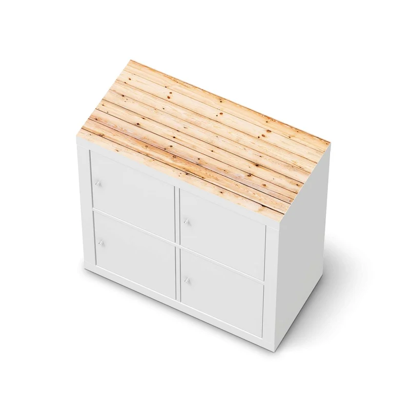Möbelfolie IKEA Kallax Regal [oben] - Design: Bright Planks