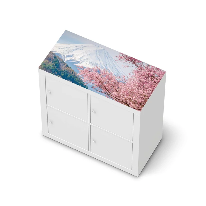 Möbelfolie IKEA Kallax Regal [oben] - Design: Mount Fuji