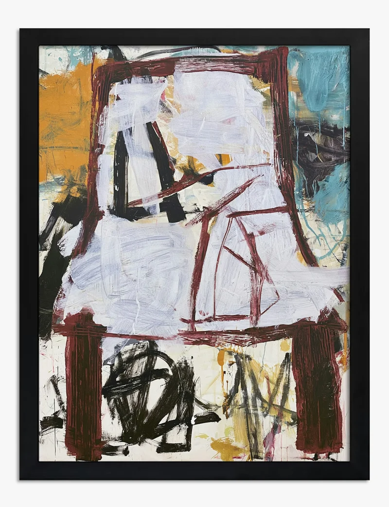 Painted Chair, No. 2 Art Print